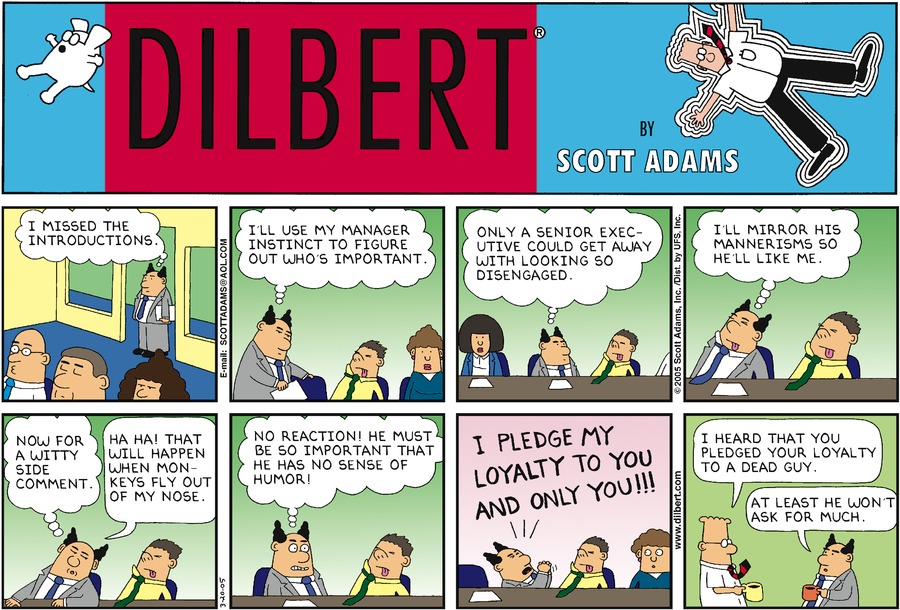 Dilbert Cartoon